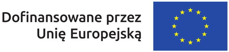 Dofinansowane przez Unię Europejską, flaga Unii Europejskiej